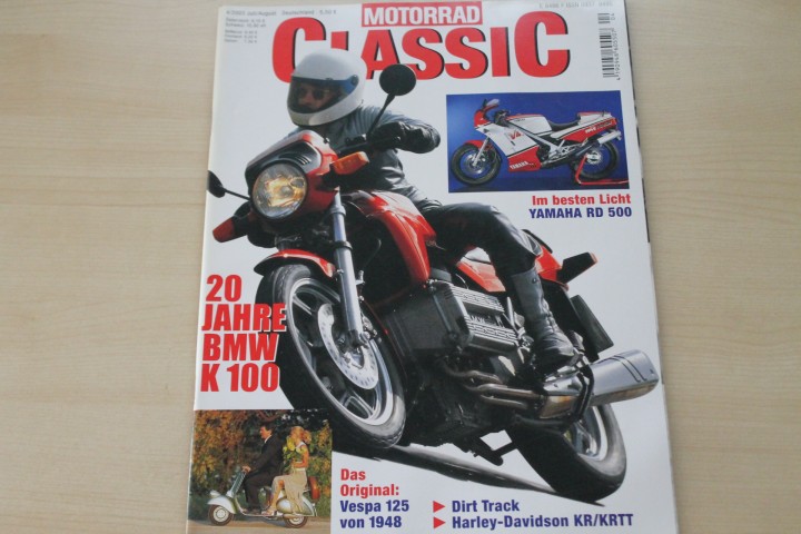 Deckblatt Motorrad Classic (04/2003)